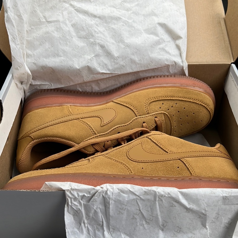 The Perfect Fall Sneaker!! These are the Nike Air Force 1 Low Wheat.